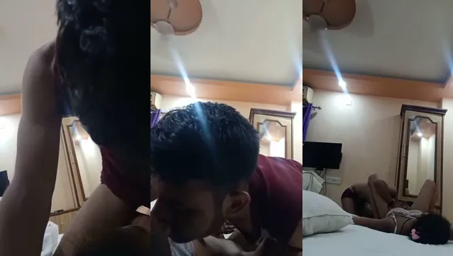 Indian Bride's Wild First Night in Hotel Room - Suhaag Raat Leaked