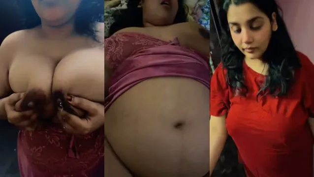 Pregnant Desi Wife Gets Hard Fucked by Neighbor While Milking Her Boobs