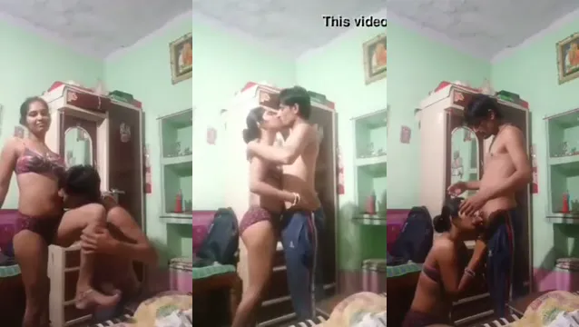 Desi Girl Giving Uncle a Blowjob Deepthroat Session