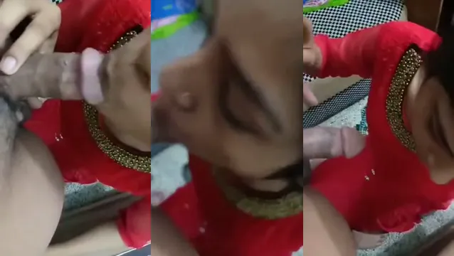 Indian Girl Deep Throating Before Rough Desi Pounding