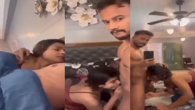 Watch Indian Girlfriend Getting Pounded Hard in Hotel Room full viral video leaked