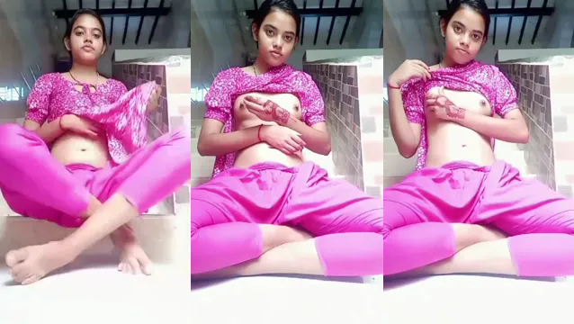 Watch 감각적인 데시 마을 소녀의 따뜻한 우유 스플래시 full viral video leaked