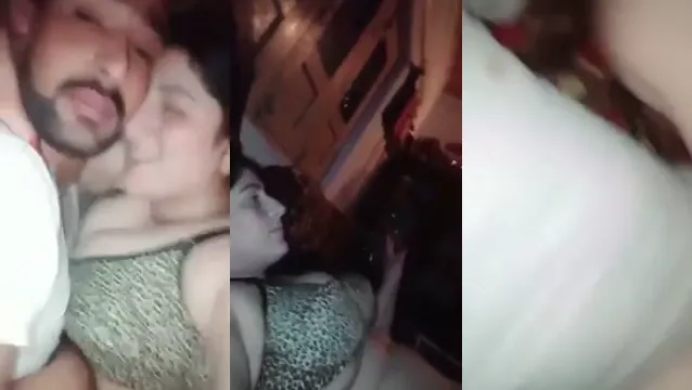 Watch Muslim Girl and BF Start Hot Fun in Hotel Room MMS full viral video leaked