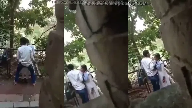 Watch Pareja bangladesí ardiente atrapada en el parque full viral video leaked