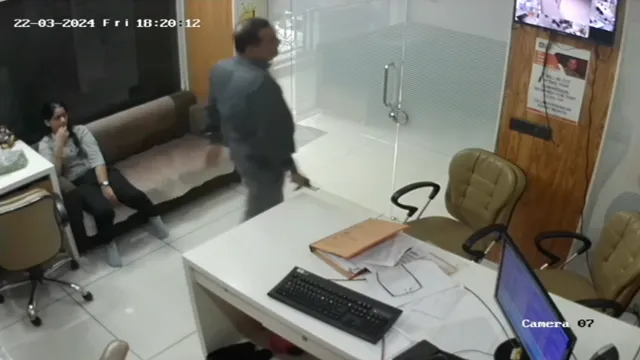 Boss Dominates Employee with Rough Office Sex