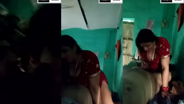 Desi Aunty with Big Boobs Gets Pounded in Leaked Outdoor XXX Video