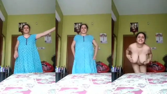 Watch Desi Bhabhi Teases with Big Boobs and Pussy in HD Video full viral video leaked
