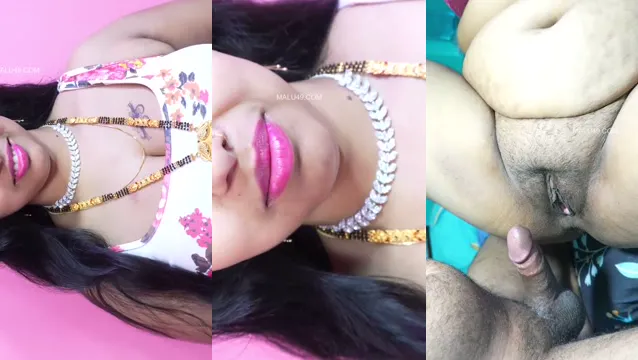 Desi Wife Giving Intense Blowjob and Rough Hardcore Fucking