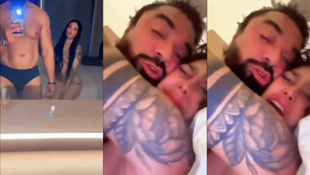 Azaz Khan and NRI Girlfriend Go Wild in Hotel Room Sex Tape Leak