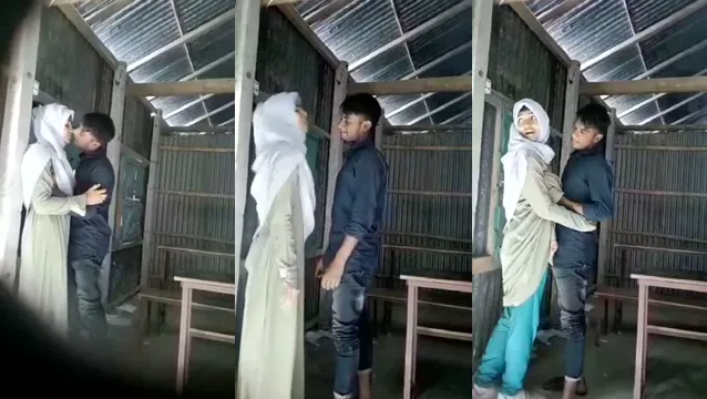 Watch Hijabi Girl Caught in Steamy Kiss Session with Desi BF full viral video leaked