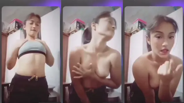 Naughty Nepali Girl Strip Tease Boobs Reveal in Hotel Room