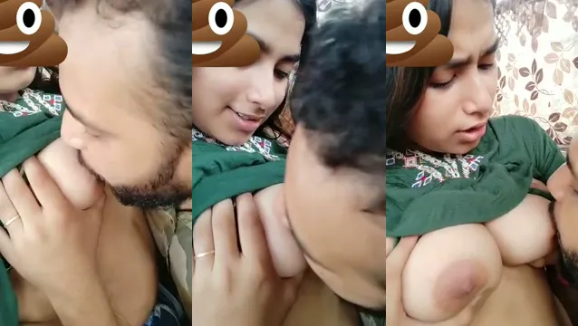 Indian Guy Sucking Young Girl's Boobs Viral Video - Raw Desi Boob Licking