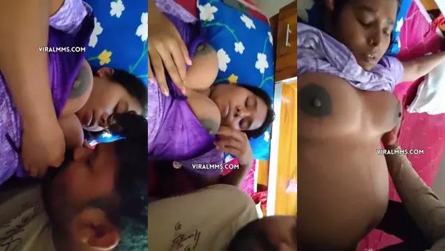 Watch فيديو جنسية سرية لزوجة القرية تقبض ثدييها الكبيرين من نفسها full viral video leaked