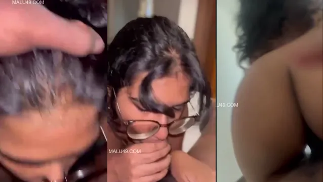 Submissive Tamil Beauty Giving Sloppy Blowjob and Riding Hard