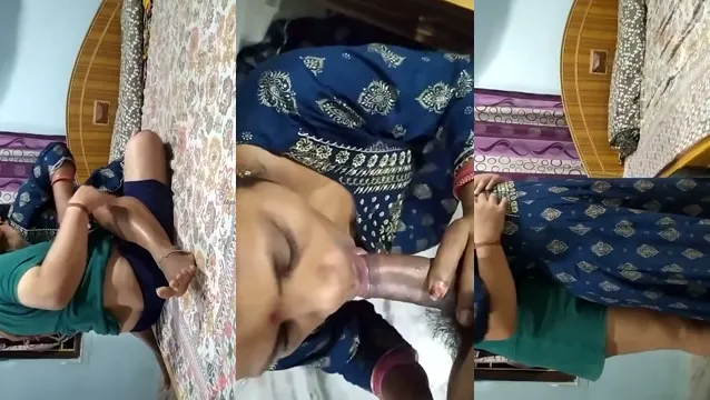 Desi Wife Gives Wild Public Blowjob in Forest
