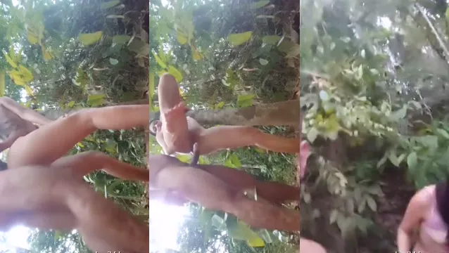 Watch Cute Desi GF Gets Pounded Hard in Jungle Wild Sex Adventure full viral video leaked
