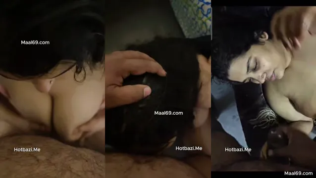 Hijabi Wife Sucks Him Deep and Gets Creamed on Her Face
