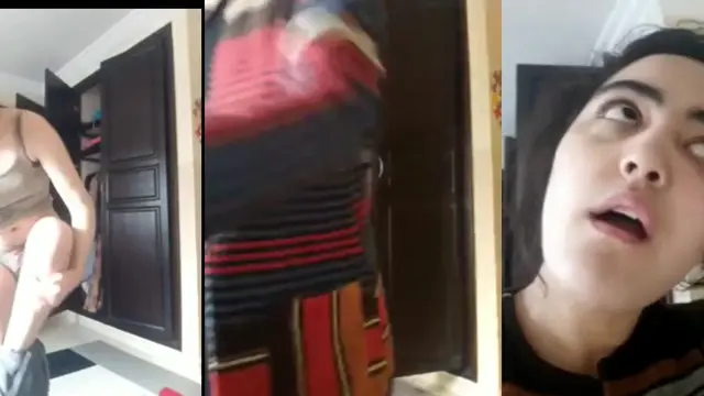 Watch 热门印度女孩脱衣舞，展现胸罩和内裤在莎丽下 full viral video leaked