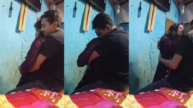 Slutty Sali Teases Jija with Erotic Lap Kiss in Viral MMS Leak