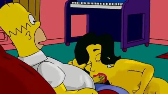 Cheating Housewives Deepthroat and Swallow in Cartoon Blowjob Action
