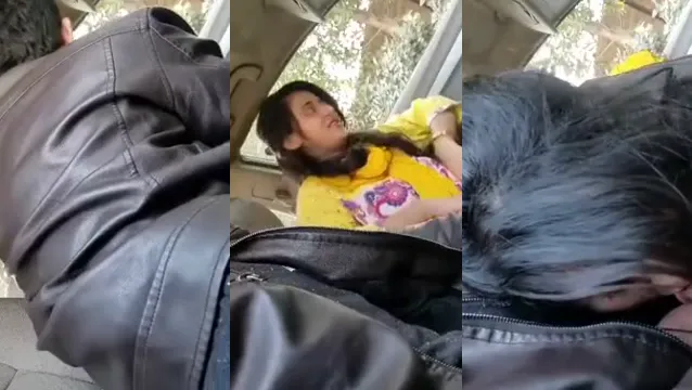 Desi Girlfriend Gives In To Boyfriend's Demands For A Wild Outdoor Car Blowjob