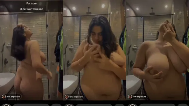 Watch Steamy Bangladeshi BBW Girl Bathing in Shower Viral Leak full viral video leaked