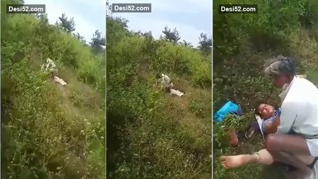 Watch Desi Village Chacha Rawly Bangs Young Bhabhi in Jungle Heat full viral video leaked