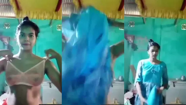 Desi Village Girl Nude Video - Watch Real Desi Slut Showing Off Her Naked Body