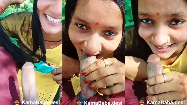 Watch Beautiful Girl Gives Head to Big Dude in Wild Outdoor XXX full viral video leaked