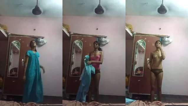 Desi Slim Girl Gets Naked in Hotel Room Sex Video