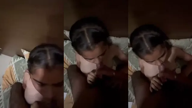 Krásná Indická Dívka Dává Hořkou Blowjob S Horkým Vyrážkou V Ústí