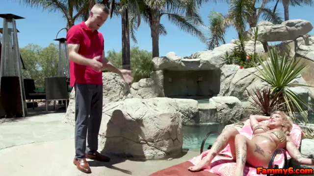 Kitana Montana Gives Brick Danger a Wild Public Sucking