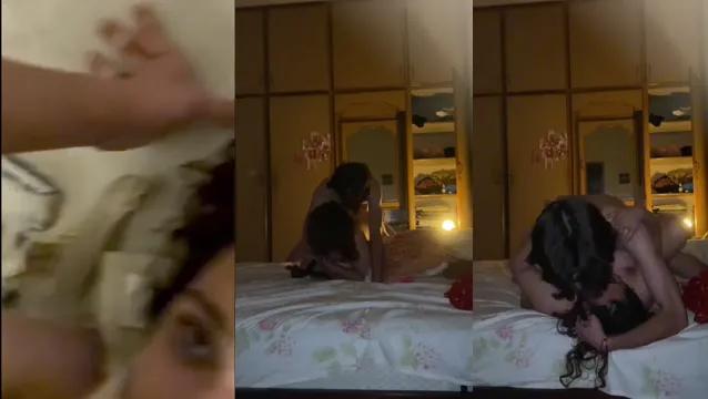 Watch فتاة سمينة تتعرض لضربة شاردة من قطف boyfriend الضخم full viral video leaked