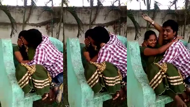 Desi Village Girl Lips Locking BF in Steamy Hot Kiss Session