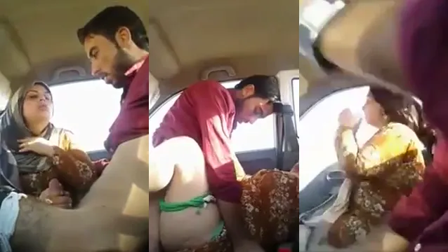 Watch Pakistani Muslim Aunty Gets Wild Car Sex with Desi BF full viral video leaked