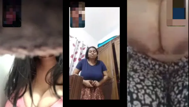 Desi Girl Flasher Reveals Huge Boobs in Hotel Room for Customers