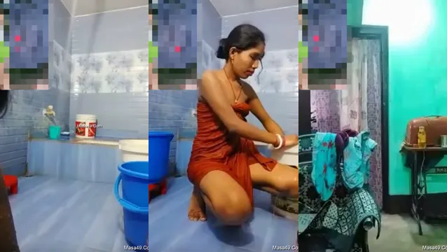 Desi Bhabhi Stripping Naked on Video Call Exposed in Leaked VC