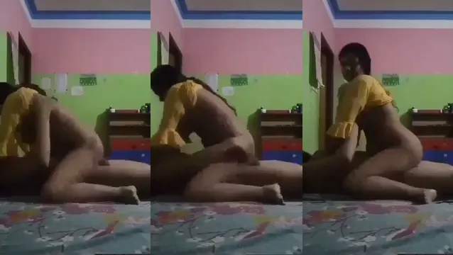 Desi Wife Riding Her Lover's Cock in the Forest