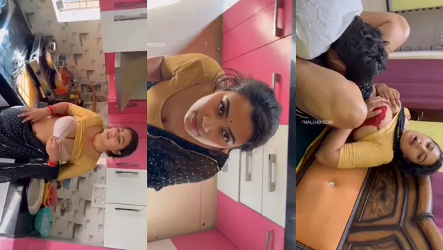 Watch Výnosná maidka se skláněla přes lavici pro hrubé kuchyňské stoly full viral video leaked