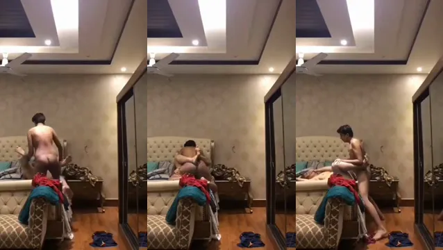 Watch Wild Sex eines pakistanischen Paares in einem Luxushotelzimmer - versteckte Kamera full viral video leaked
