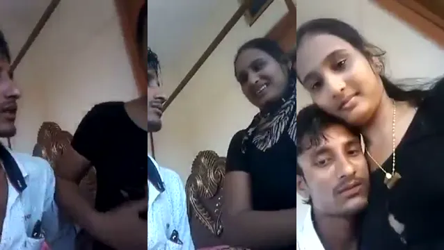 Chapri Boy Wildly Licking Cute Girl's Navel in Desi XXX