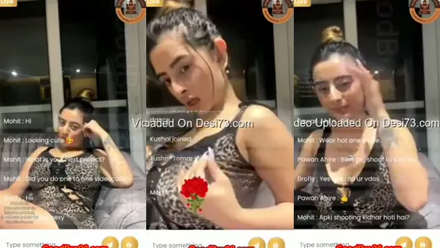 Watch Ankita Dave's Nude Live Cam Sex Uncensored Striptease full viral video leaked