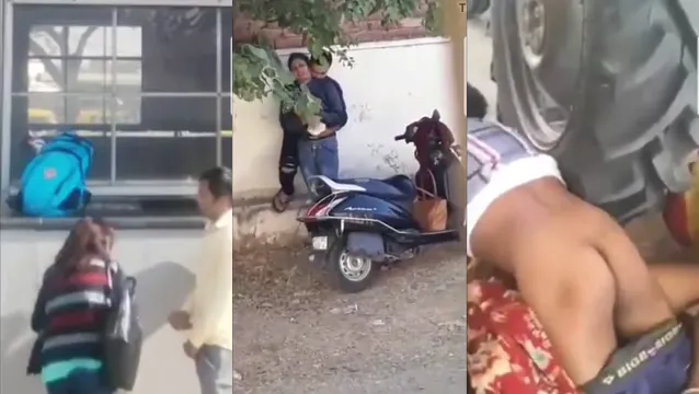 Watch Развратная учительница делает грязный минет ученику на улице full viral video leaked