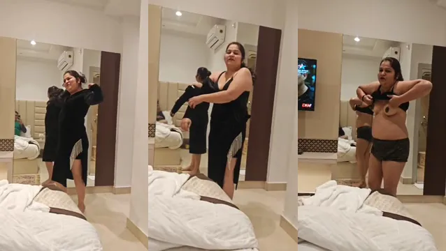 Watch Chubby Bhabhi Stripping Naked For Posh Guy In Viral Leaked MMS Sex Video full viral video leaked