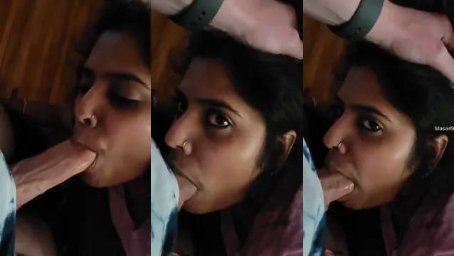 Hot Desi Girl Caught in Wild Public Blowjob - Viral Leak