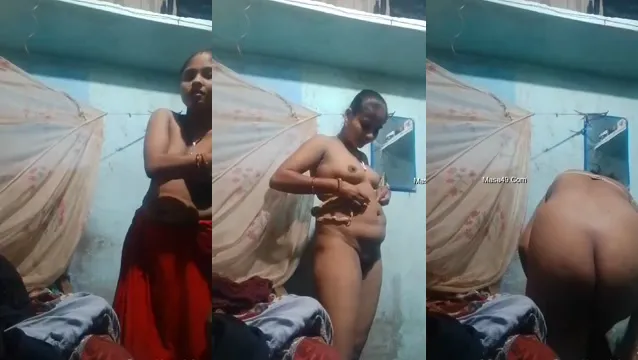 Desi Bhabhi Exposed Nude in Leaked Video Part 2