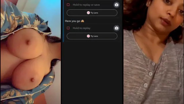 Sensual Desi Girl Flirts with Camera in Sizzling Boob Flash MMS
