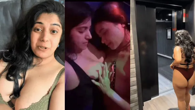 Passionate Desi Milfs Engage in Steamy Lesbian Lovemaking with Tanker Boobs