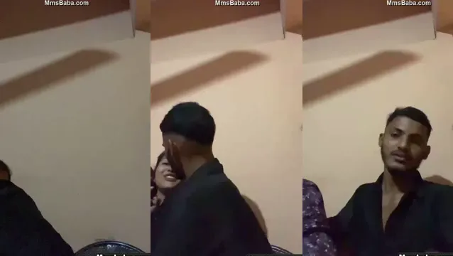Desi Lover Ravishing Huge Breasts with Wild Kissing and Boobs Pressing