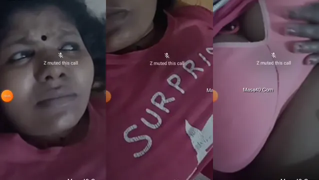 Watch Маллу Бхабхи демонстрирует большие груди в утечке видео звонка full viral video leaked